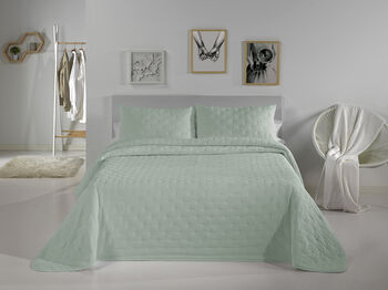 COLCHA BOUTI+COJ. DOTS pc