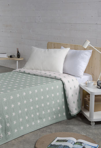COLCHA JACQUARD REVERSIBLE STAR host