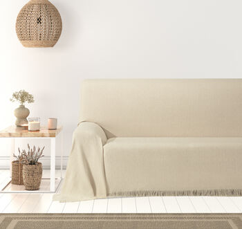 COLCHA MULTIUSOS FLECOS TRENZADO cc