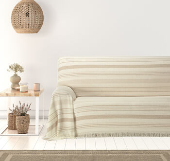 COLCHA MULTIUSOS FLECOS RAYAS cc